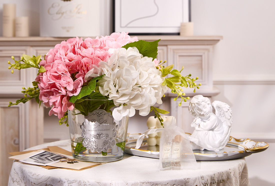 A Touch of Paris in My Home: How ElegFleur's Mixed Hydrangea & Citrus Bouquet Transformed My Space